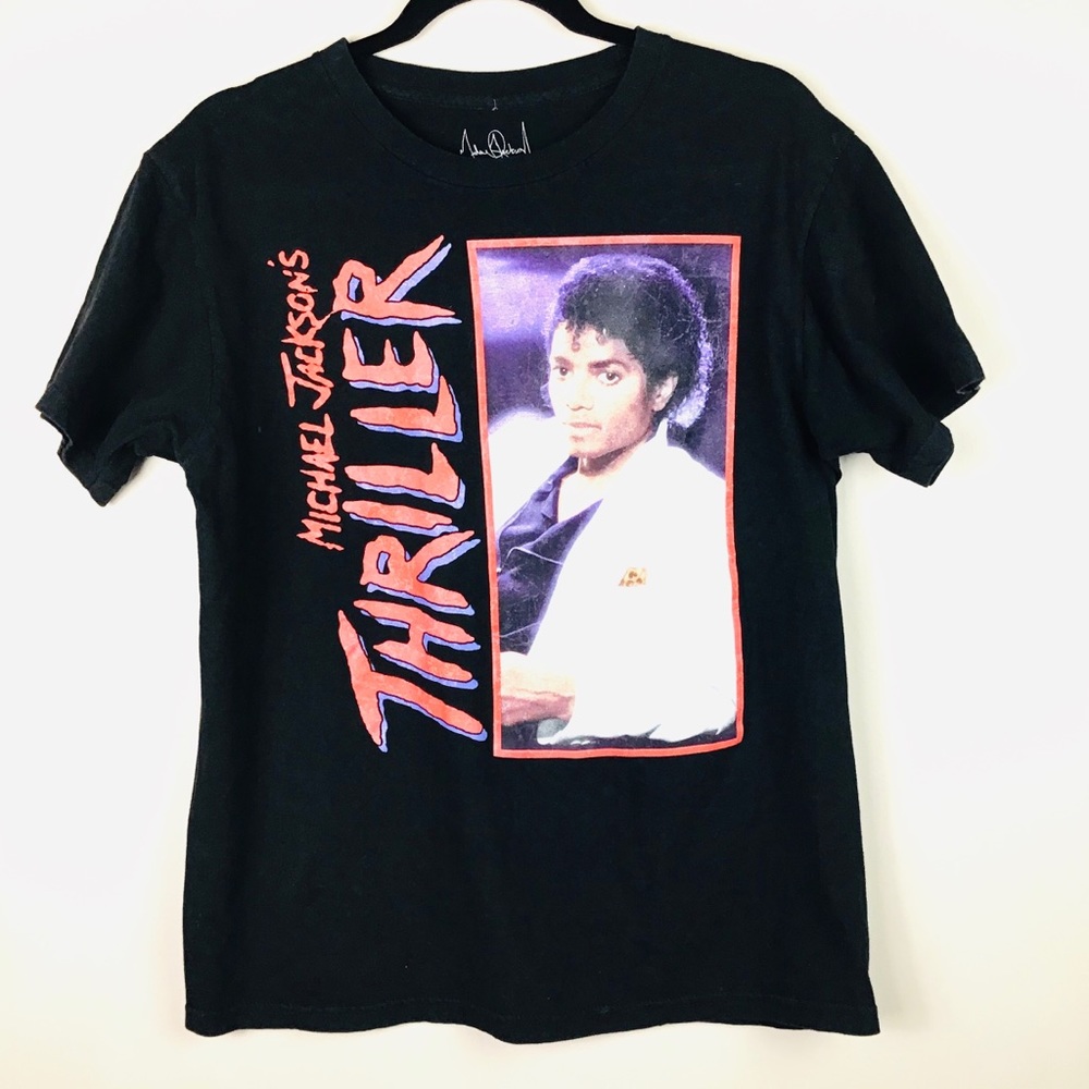 Michael Jackson THRILLER 100% Cotton Graphic Tee M